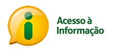 Ícone com link para acesso ao portal do Acesso à informação.